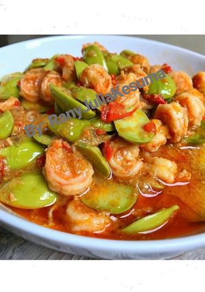 Foto resep Udang Sambal Pete Pedas Manis ala Ranjul