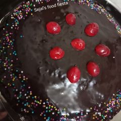Eggless Dark chocolate cake A picture of Eggless Dark chocolate cake.