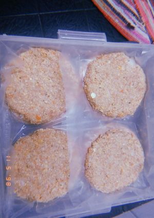 Una foto de Hamburguesas de garbanzos