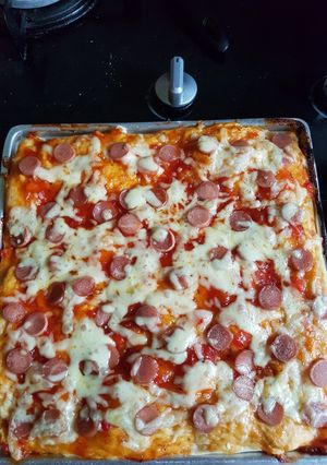 Foto resep Pizza sosis
