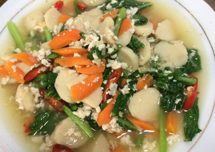 Tumis sayur bumbu seblak (seblak sayur)