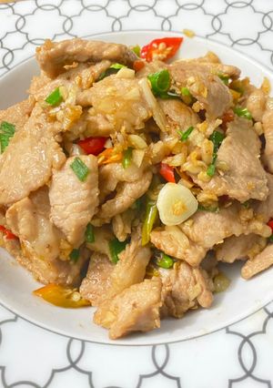 รูปของ หมูผัดพริกเกลือ