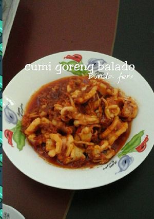 Foto resep Cumi goreng balado