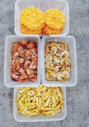 Foto resep Meal prep ayam udang