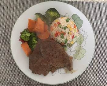 Update, Make Recipe Beef Shoulder steaks with veggies Restaurant Style