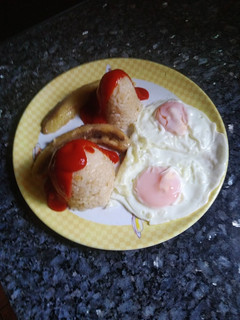 Una foto de Arroz a la cubana