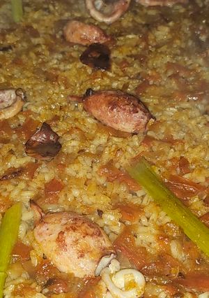 Una foto de Arroz de Cananas
