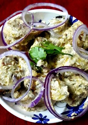 A picture of Soya Malai Chaap.