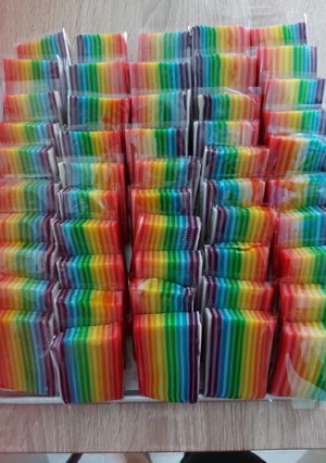 Foto resep Lapis Rainbow