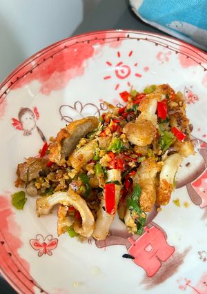Foto resep Cumi Goreng Tepung Cabe Garam