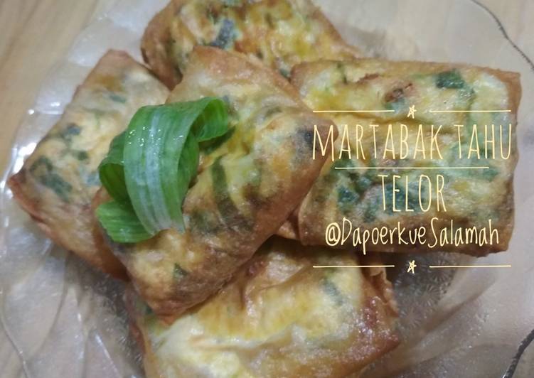 Martabak Tahu Telur kornet