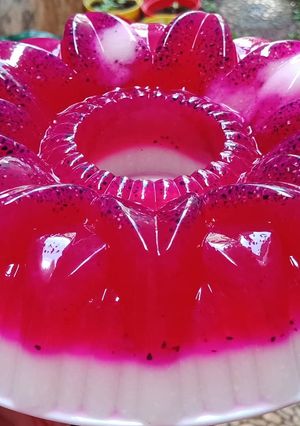 Foto resep Puding Merah Putih (BonaKelapa)