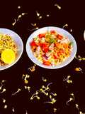 Mixed Sprouts Chaat zero oil