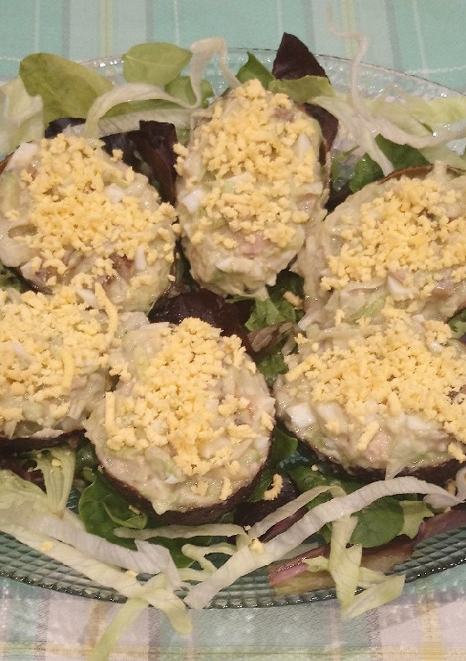Una foto de Ensalada de aguacate