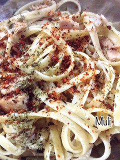 Foto resep Pasta tuna aglio e olio