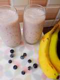 Smoothie Banana Blueberries