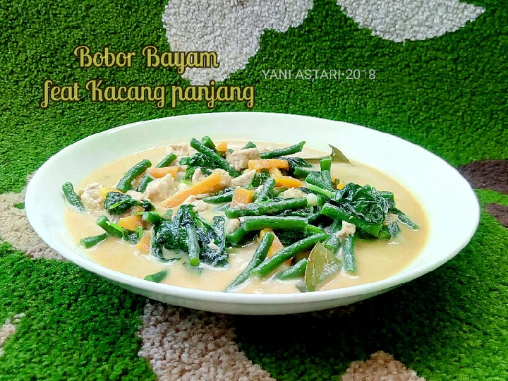 Langkah Mudah untuk Membuat Resep Bobor Bayem ft kacang panjang #Bikinramadhanberkesan yang  Bikin Ketagihan Anti Ribet, Sempurna