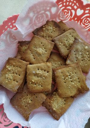 Una foto de Crackers de queso 🧀