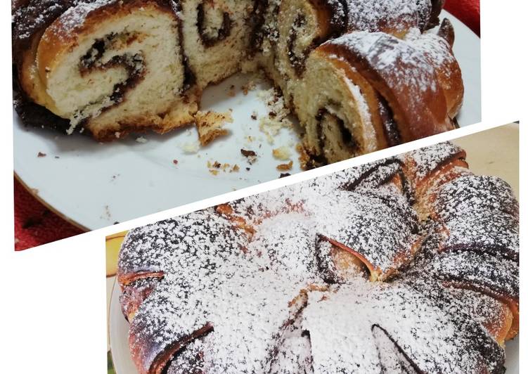 Pan brioche alla nutella