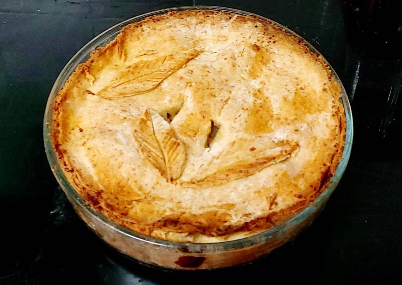 My Apple & Rhubarb pie 😃