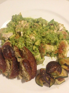 A picture of Avocado Chicken Salad.