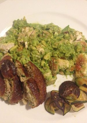 A picture of Avocado Chicken Salad.