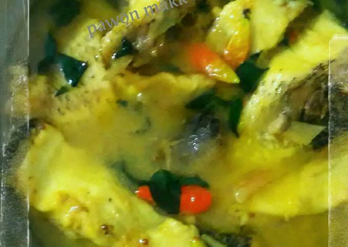 Resep 🌿🌿sup gurami kuah kuning tersimple🍋, Lezat Sekali