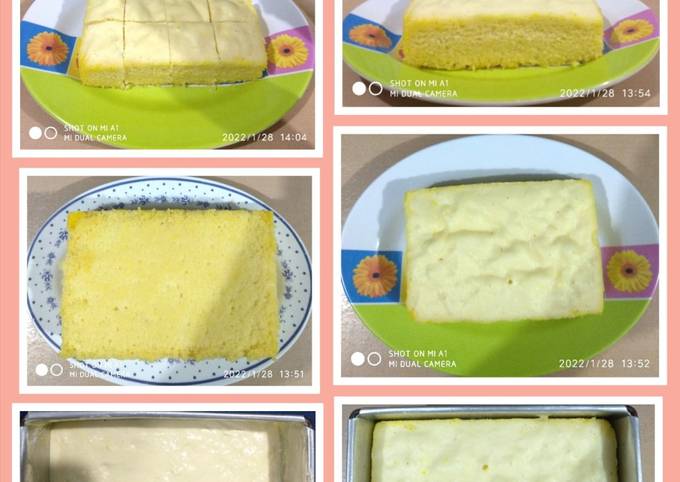 Resep Bolu Susu 1 Telur Oleh Trifena Kristiani Cookpad