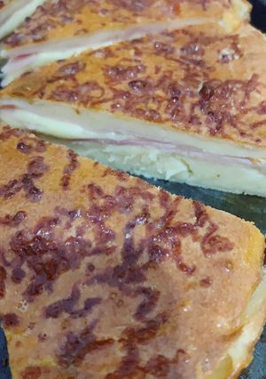 Una foto de Torta de fiambre licuada