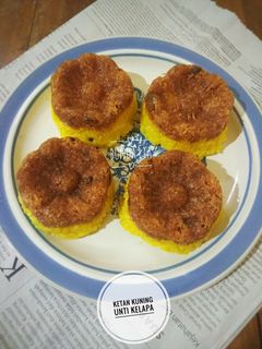 Foto resep Ketan kuning unti kelapa