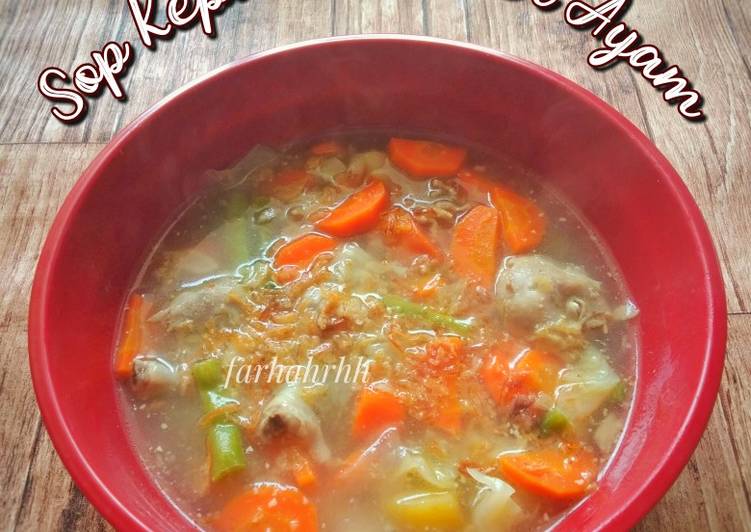 Sop Kepala & Ceker Ayam