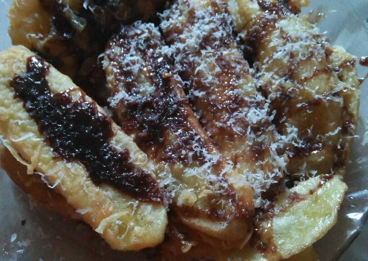 Resep Pisang keju, Enak Banget