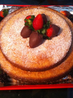 Una foto de Pastel de elote