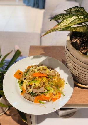 Hình của món Miến xào.