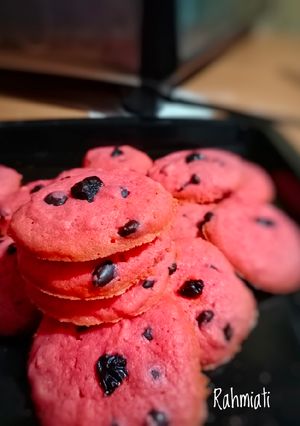 Foto resep Red Velvet chruncy Cookies
