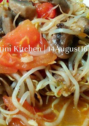 Foto resep Tumis Taoge Cah Jamur