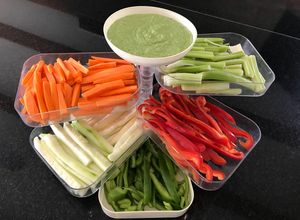 Una foto de Cocktail de verduras