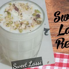 A picture of Sweet Lassi Recipe.