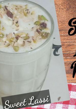 A picture of Sweet Lassi Recipe.