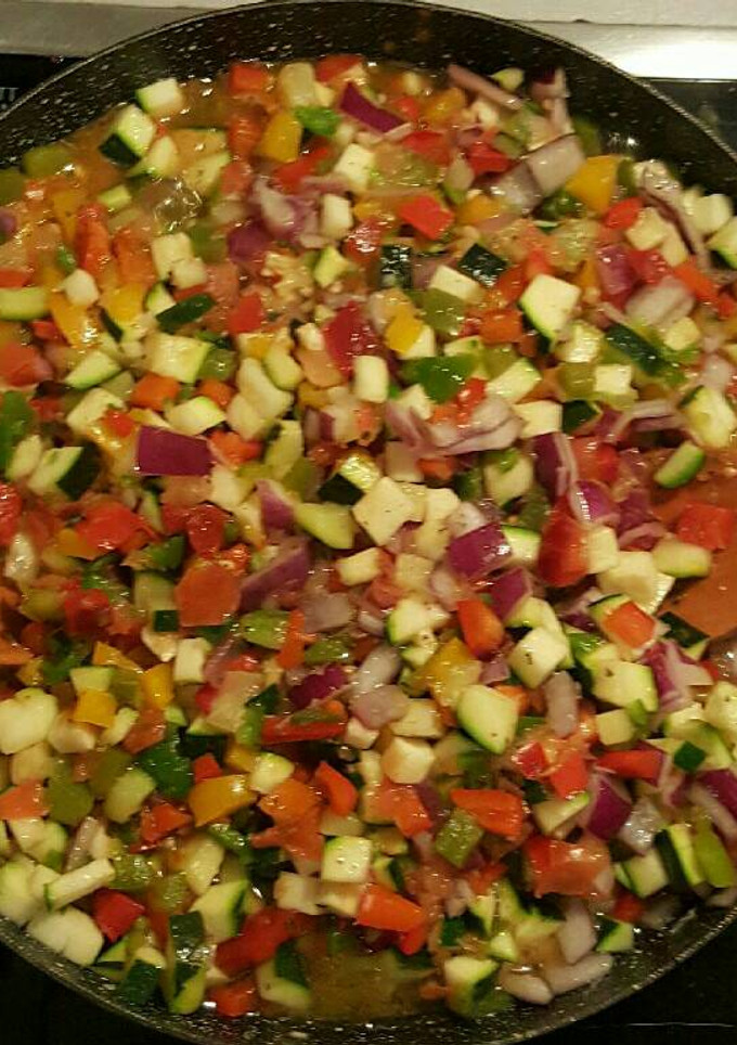 Una foto de Pisto sano a mi manera!
