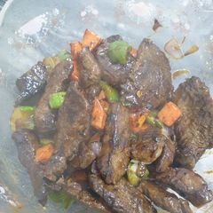 A picture of Stir Fry (beef and vegies).