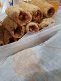 Enrolado de presunto e queijo