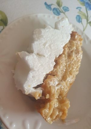 Una foto de Postre de manzana