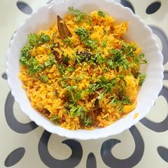 A picture of Street style vegetable pulav.
