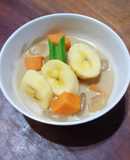 Kolak pisang, ubi dan kolang kaling