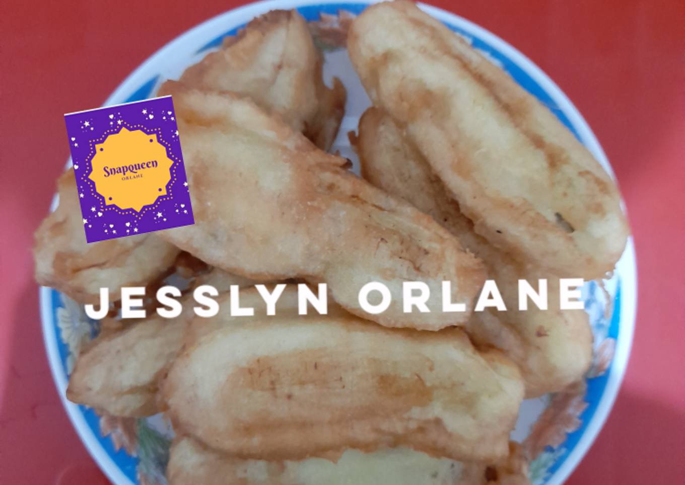 Pisang goreng Jesslyn Orlane