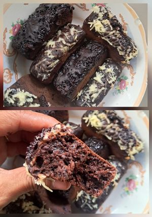 Foto resep Resep bolu pisang coklat gula merah