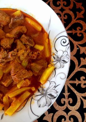 عکسی از دستور خوراک جگر مرغ