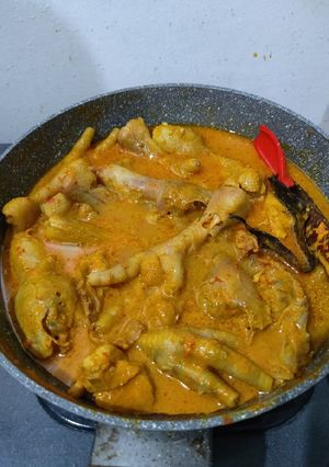 Foto resep Ceker Gule Pedas