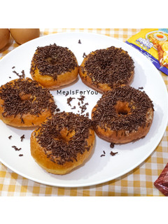 Foto resep Donut Empuk Takaran Sendok ala anak kost